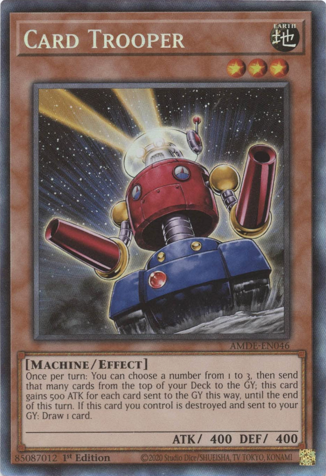 Card Trooper [AMDE-EN046] Collector's Rare | Card Merchant Takapuna