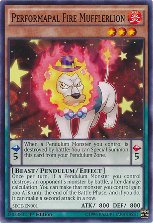 Performapal Fire Mufflerlion [SECE-EN001] Common | Card Merchant Takapuna