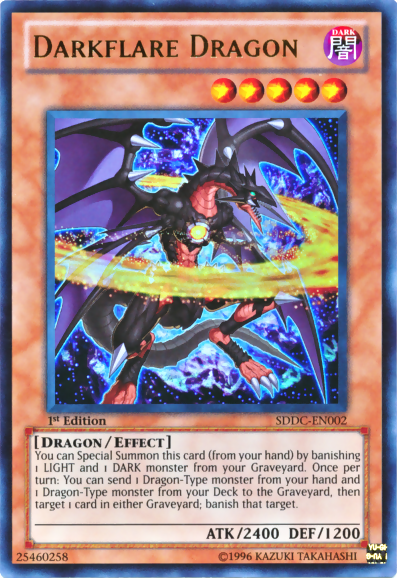 Darkflare Dragon [SDDC-EN002] Ultra Rare | Card Merchant Takapuna