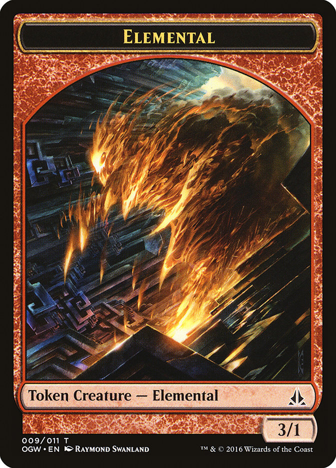 Elemental Token (009/011) [Oath of the Gatewatch Tokens] | Card Merchant Takapuna