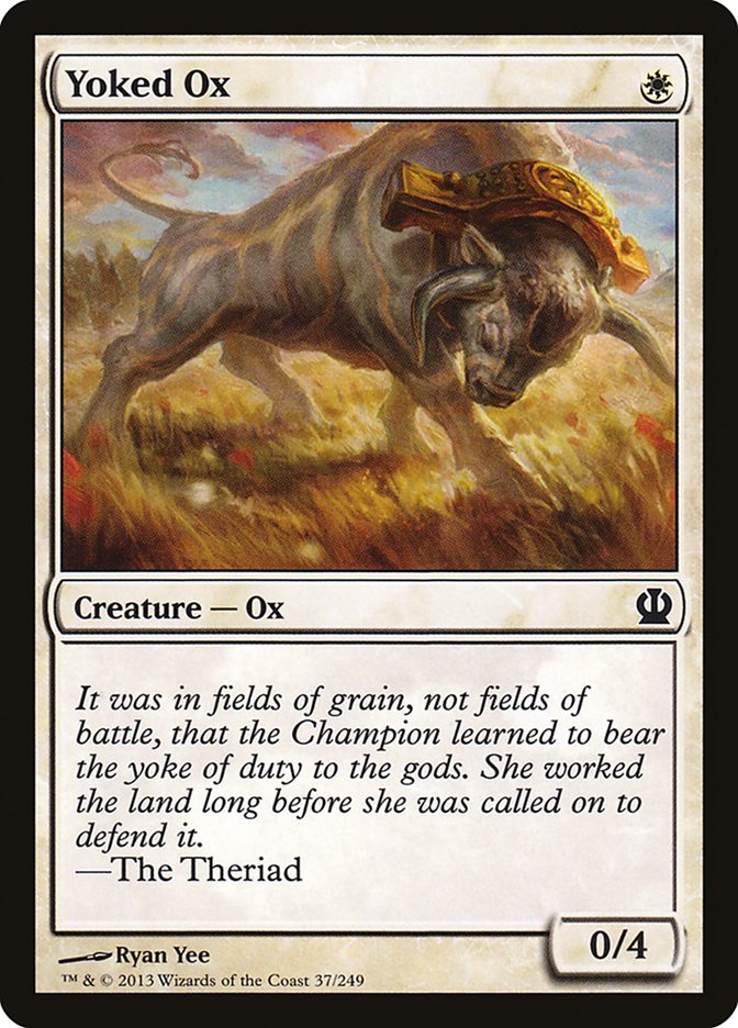 Yoked Ox [Theros] | Card Merchant Takapuna