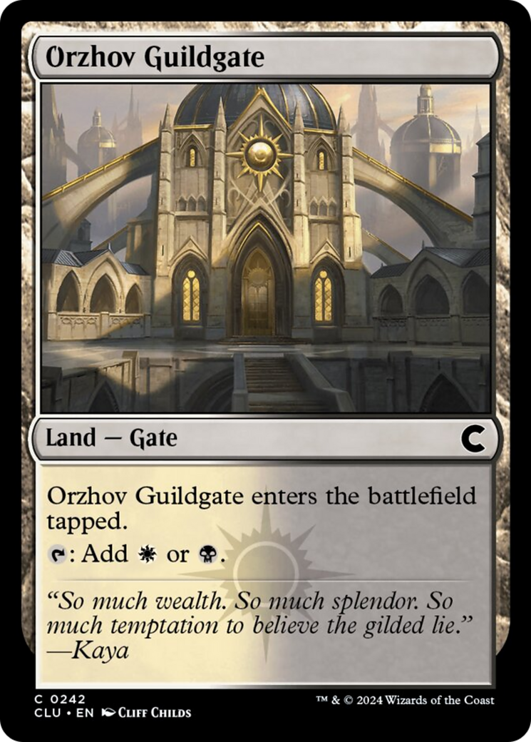 Orzhov Guildgate [Ravnica: Clue Edition] | Card Merchant Takapuna