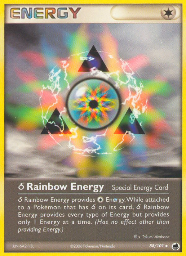 Rainbow Energy (88/101) (Delta Species) [EX: Dragon Frontiers] | Card Merchant Takapuna