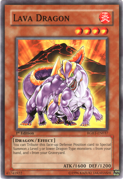 Lava Dragon [RGBT-EN037] Common | Card Merchant Takapuna