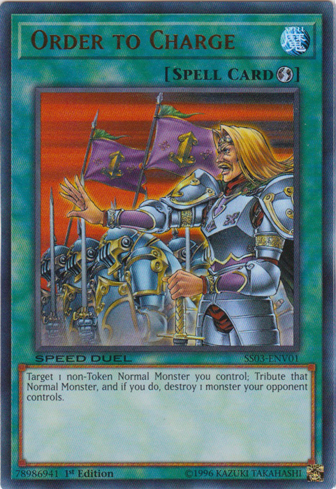 Order to Charge [SS03-ENV01] Ultra Rare | Card Merchant Takapuna