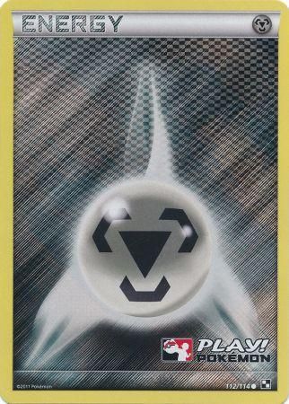 Metal Energy (112/114) (Play Pokemon Promo) [Black & White: Base Set] | Card Merchant Takapuna