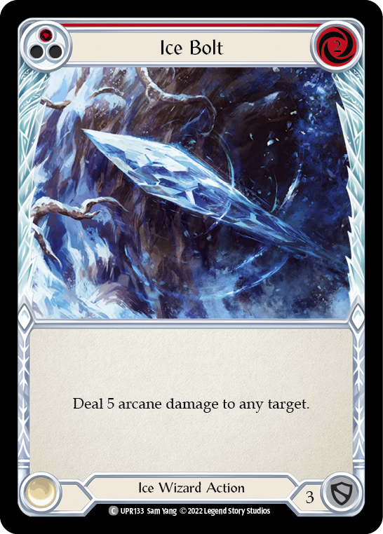 Ice Bolt (Red) [UPR133] (Uprising) | Card Merchant Takapuna