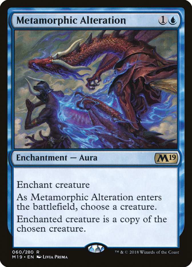 Metamorphic Alteration [Core Set 2019] | Card Merchant Takapuna