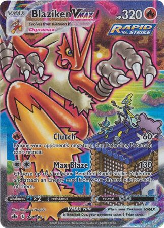 Blaziken VMAX (201/198) [Sword & Shield: Chilling Reign] | Card Merchant Takapuna