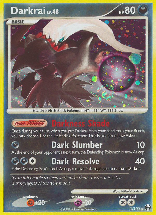 Darkrai (3/100) [Diamond & Pearl: Majestic Dawn] | Card Merchant Takapuna