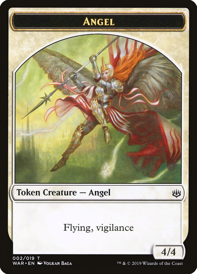 Angel Token [War of the Spark Tokens] | Card Merchant Takapuna