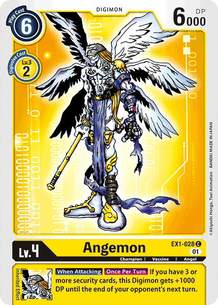 Angemon [EX1-028] [Classic Collection] | Card Merchant Takapuna