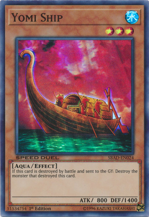 Yomi Ship [SBAD-EN024] Super Rare | Card Merchant Takapuna