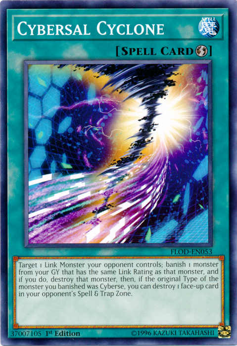 Cybersal Cyclone [FLOD-EN053] Common | Card Merchant Takapuna