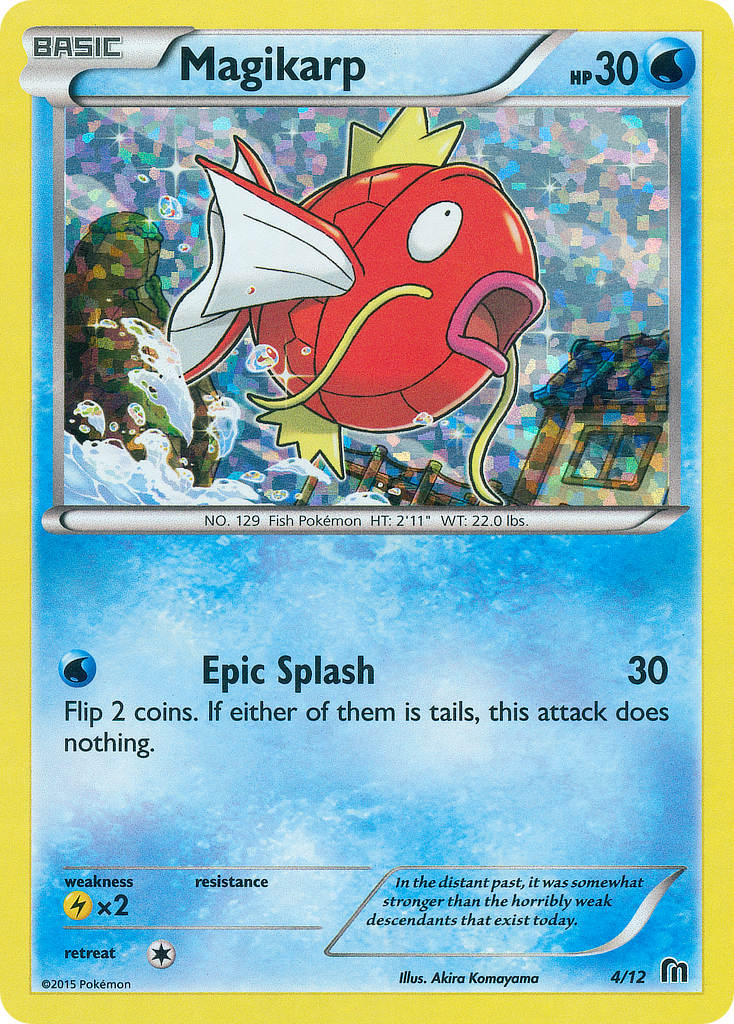 Magikarp (4/12) [McDonald's Promos: 2016 Collection] | Card Merchant Takapuna