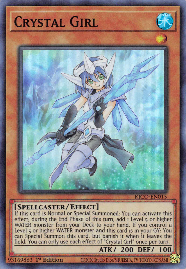 Crystal Girl (Super Rare) [KICO-EN015] Super Rare | Card Merchant Takapuna