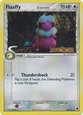 Flaaffy (30/101) (Delta Species) (Stamped) [EX: Dragon Frontiers] | Card Merchant Takapuna