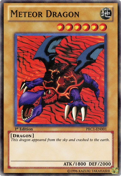 Meteor Dragon [PRC1-EN001] Super Rare | Card Merchant Takapuna