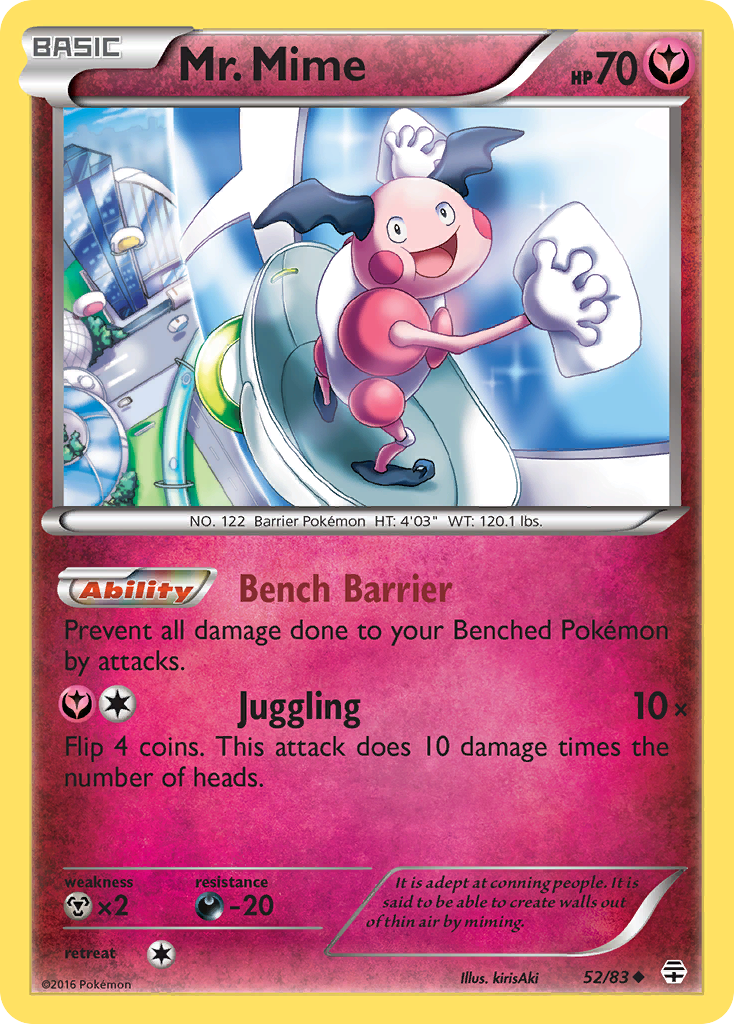 Mr. Mime (52/83) [XY: Generations] | Card Merchant Takapuna