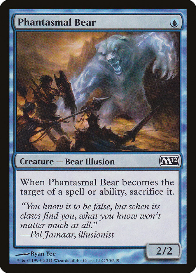 Phantasmal Bear [Magic 2012] | Card Merchant Takapuna