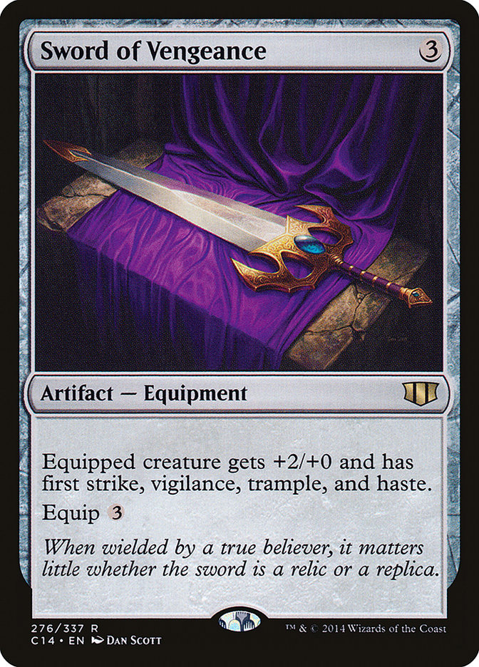 Sword of Vengeance [Commander 2014] | Card Merchant Takapuna