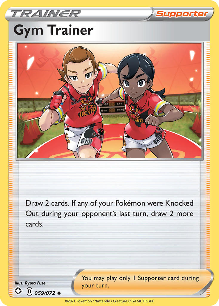 Gym Trainer (059/072) [Sword & Shield: Shining Fates] | Card Merchant Takapuna