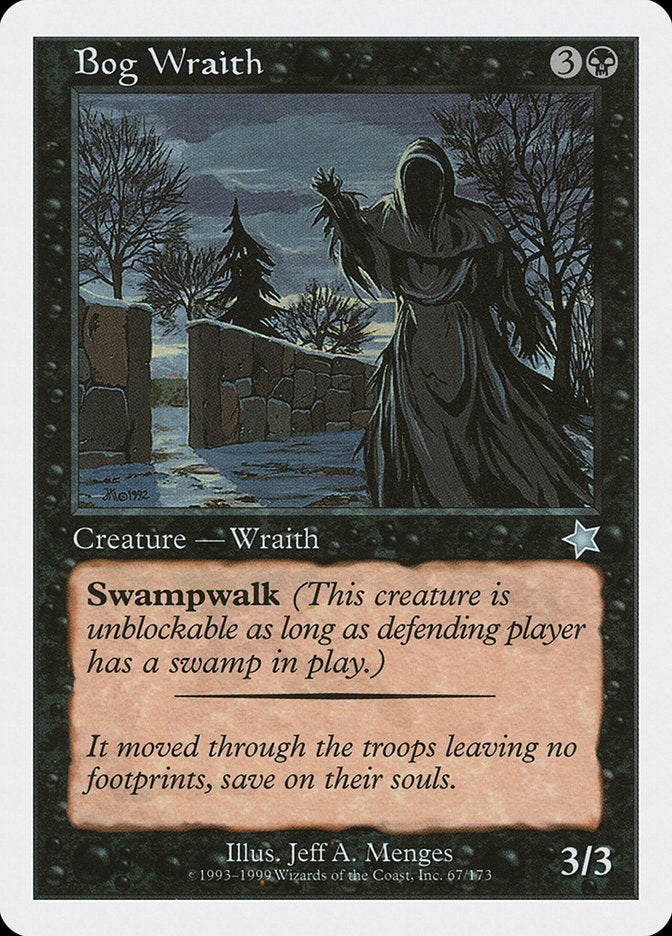 Bog Wraith [Starter 1999] | Card Merchant Takapuna