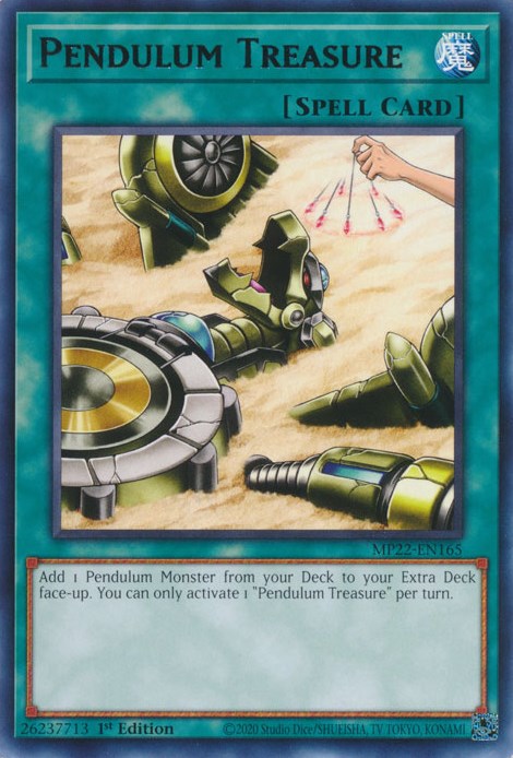 Pendulum Treasure [MP22-EN165] Rare | Card Merchant Takapuna