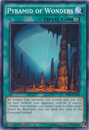 Pyramid of Wonders [BP03-EN168] Common | Card Merchant Takapuna