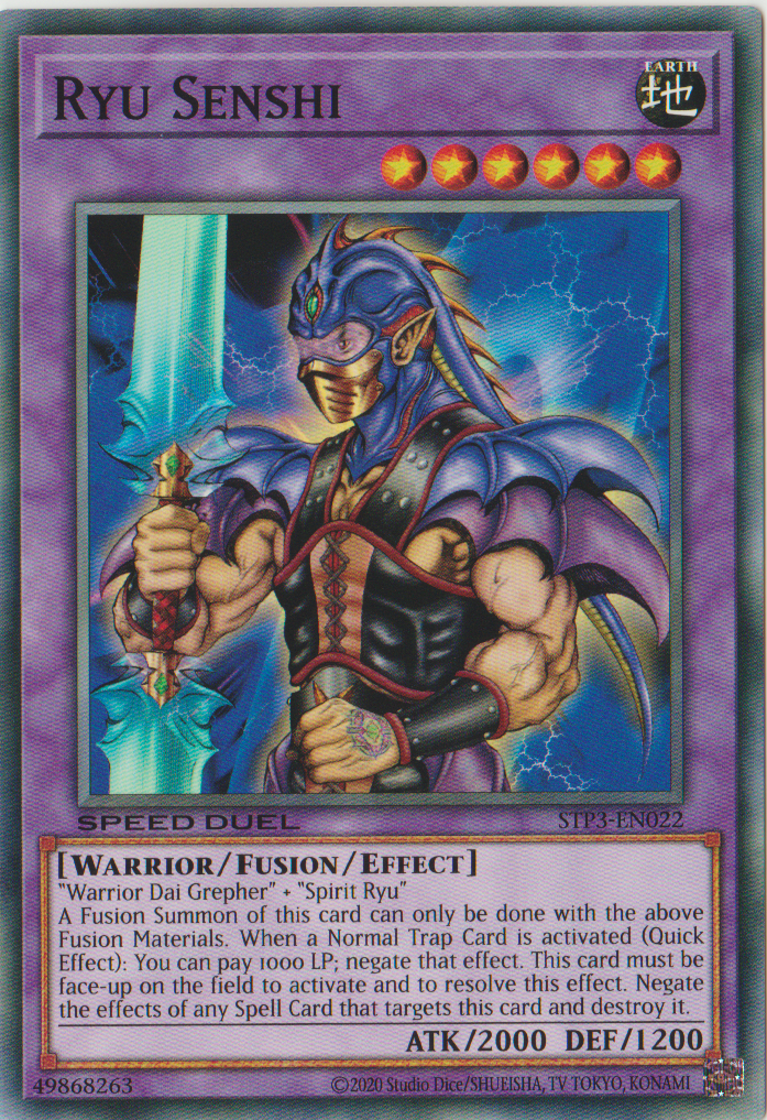 Ryu Senshi [STP3-EN022] Common | Card Merchant Takapuna