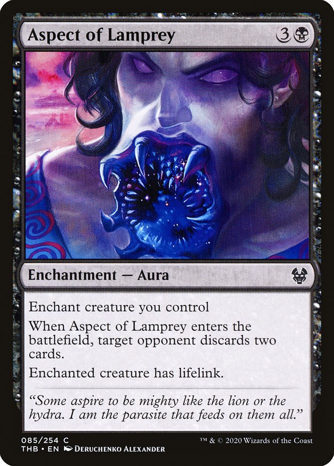 Aspect of Lamprey [Theros Beyond Death] | Card Merchant Takapuna