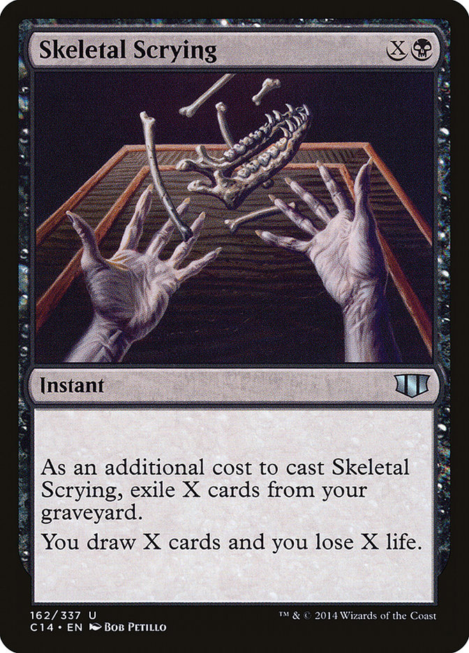 Skeletal Scrying [Commander 2014] | Card Merchant Takapuna