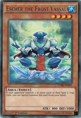 Escher the Frost Vassal [CORE-EN091] Rare | Card Merchant Takapuna