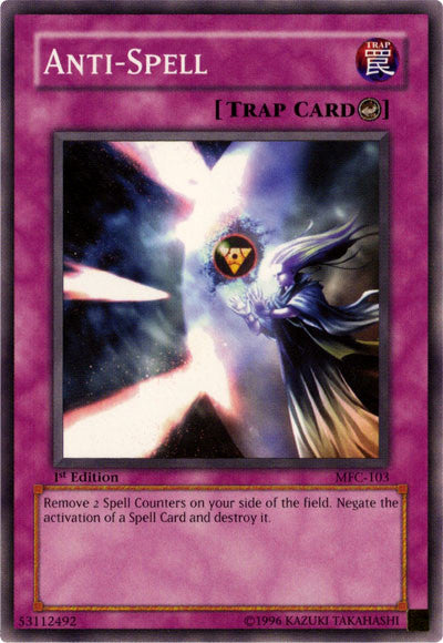 Anti-Spell [MFC-103] Common | Card Merchant Takapuna