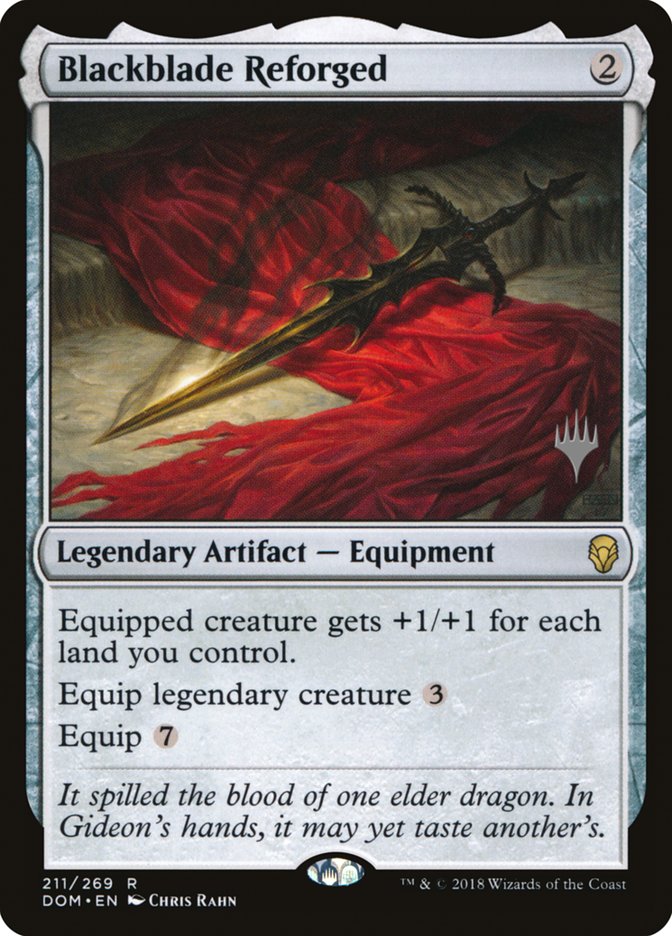 Blackblade Reforged (Promo Pack) [Dominaria Promos] | Card Merchant Takapuna