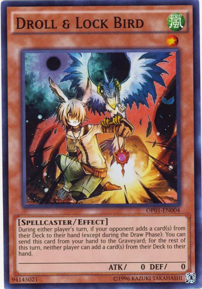 Droll & Lock Bird [OP01-EN004] Super Rare | Card Merchant Takapuna