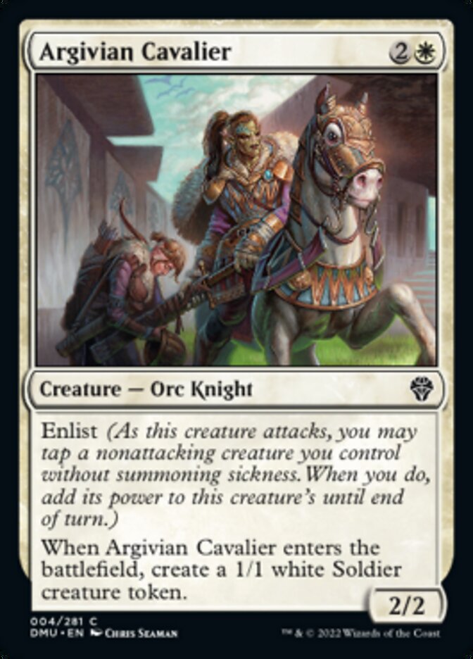 Argivian Cavalier [Dominaria United] | Card Merchant Takapuna