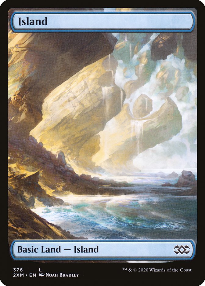 Island (376) [Double Masters] | Card Merchant Takapuna