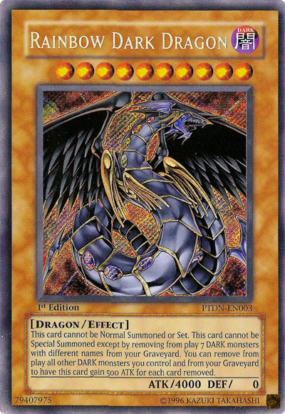 Rainbow Dark Dragon [PTDN-EN003] Secret Rare | Card Merchant Takapuna