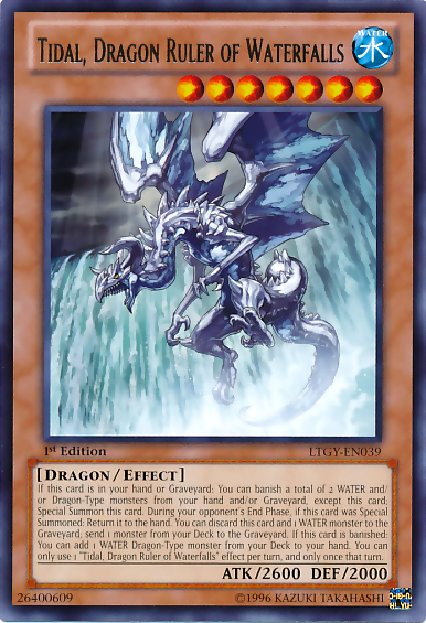 Tidal, Dragon Ruler of Waterfalls [LTGY-EN039] Rare | Card Merchant Takapuna