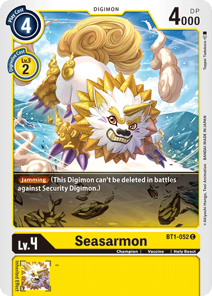 Seasarmon [BT1-052] [Release Special Booster Ver.1.0] | Card Merchant Takapuna