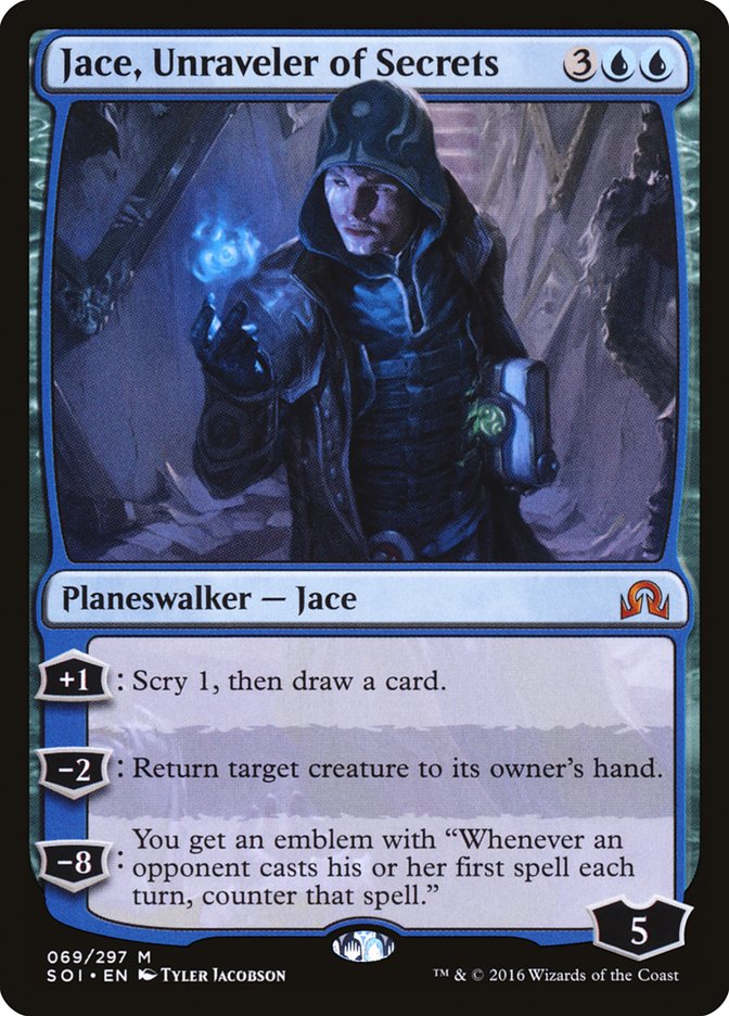 Jace, Unraveler of Secrets [Shadows over Innistrad] | Card Merchant Takapuna