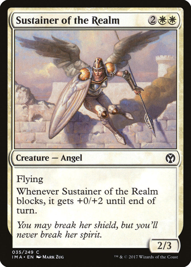 Sustainer of the Realm [Iconic Masters] | Card Merchant Takapuna