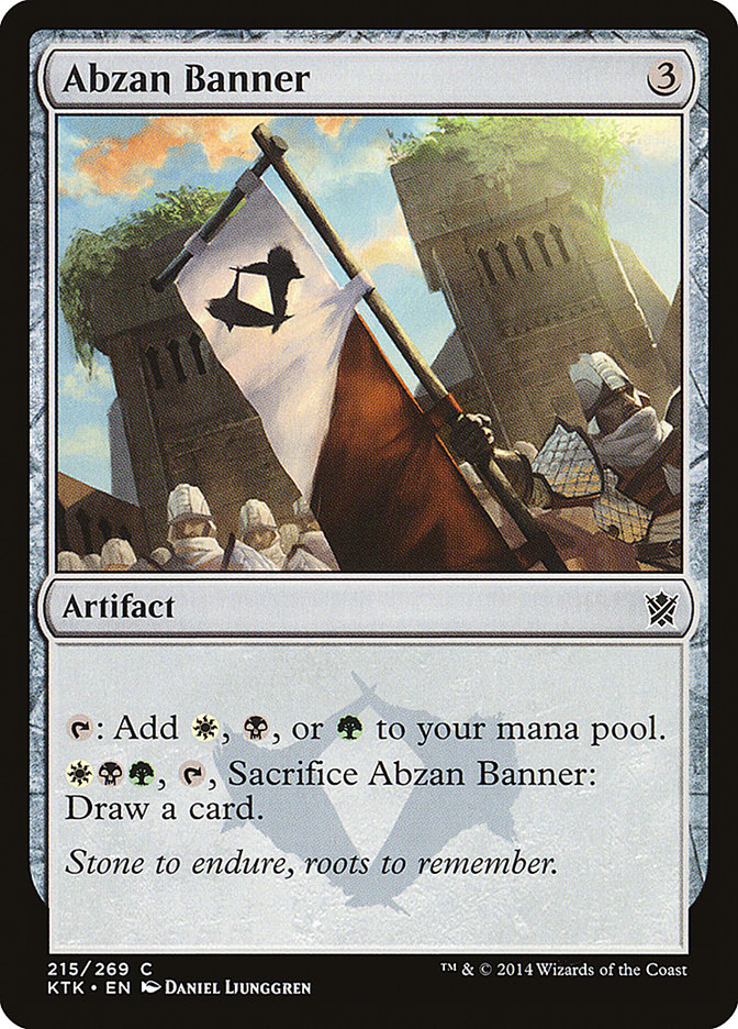 Abzan Banner [Khans of Tarkir] | Card Merchant Takapuna