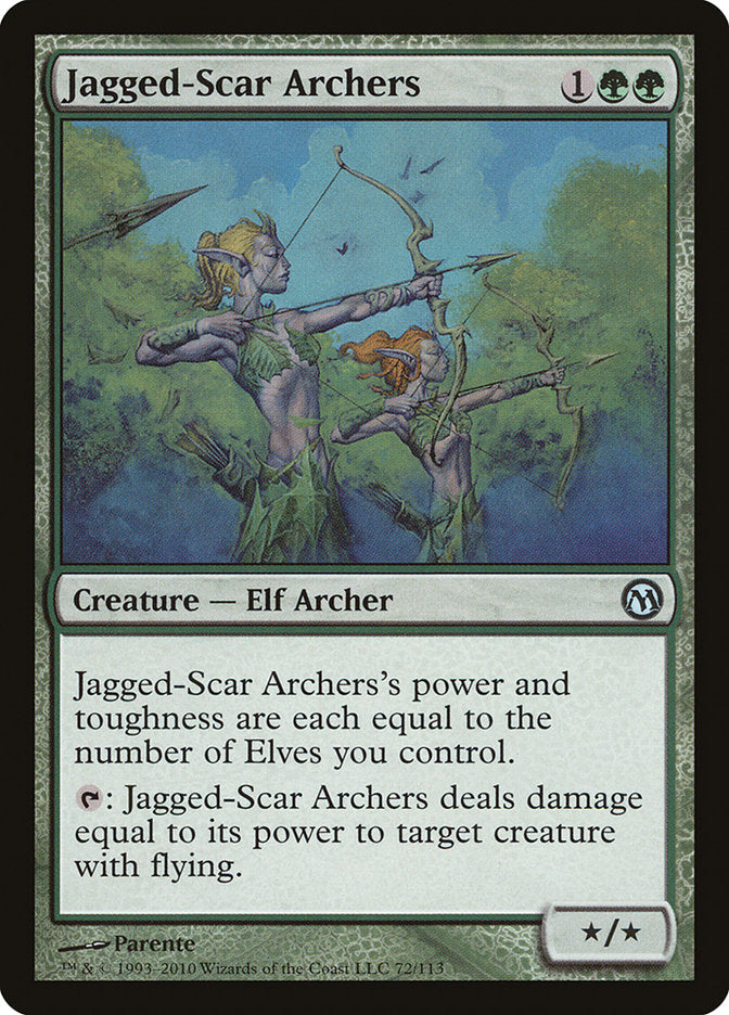 Jagged-Scar Archers [Duels of the Planeswalkers] | Card Merchant Takapuna