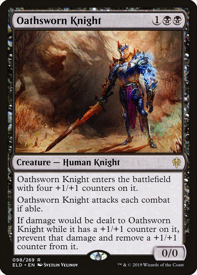 Oathsworn Knight [Throne of Eldraine] | Card Merchant Takapuna