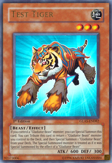 Test Tiger [GLAS-EN082] Ultra Rare | Card Merchant Takapuna