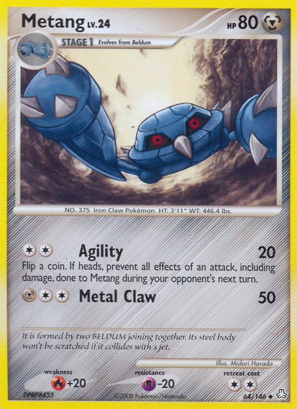 Metang (64/146) [Diamond & Pearl: Legends Awakened] | Card Merchant Takapuna