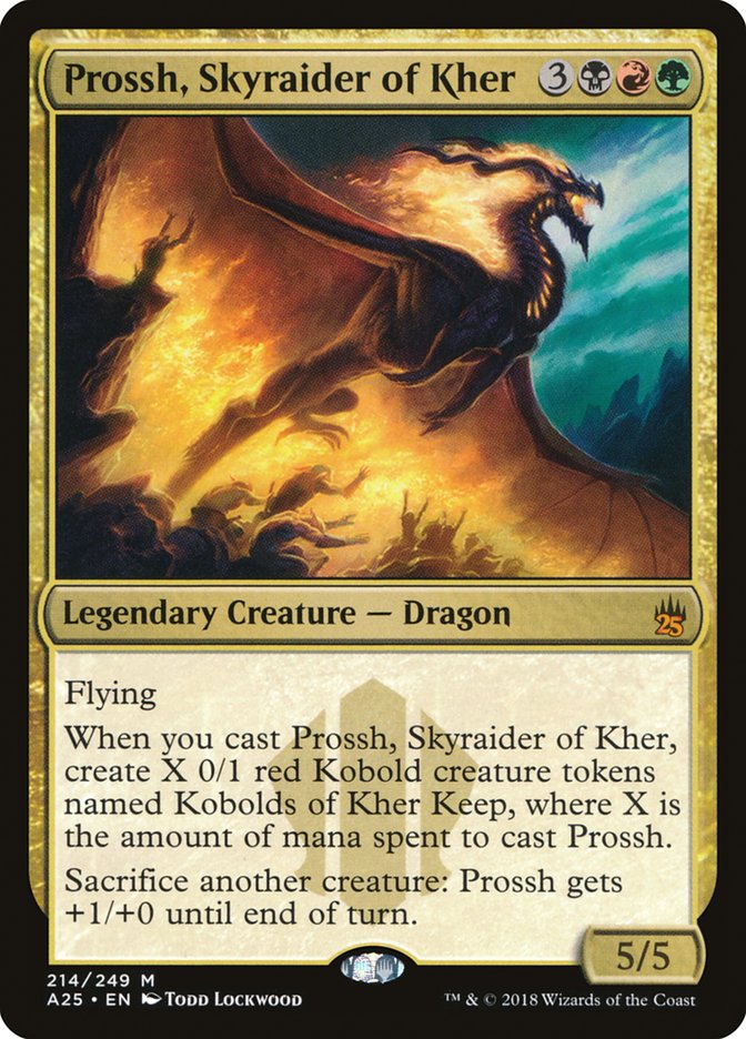 Prossh, Skyraider of Kher [Masters 25] | Card Merchant Takapuna