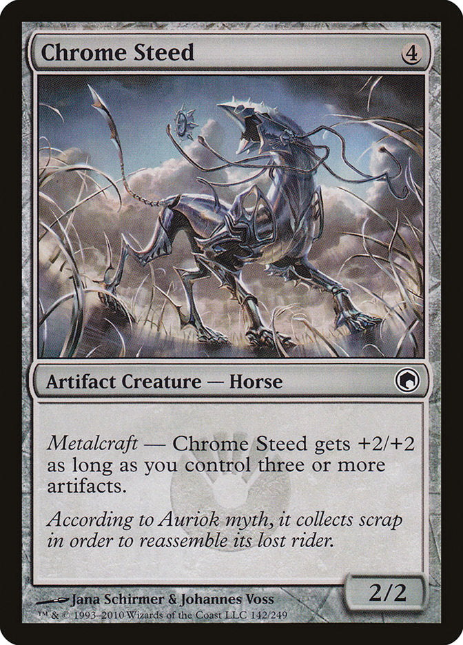 Chrome Steed [Scars of Mirrodin] | Card Merchant Takapuna